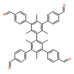 3,​3′,​5,​5′-​Tetrakis(4-​formylphenyl)​bimesityl