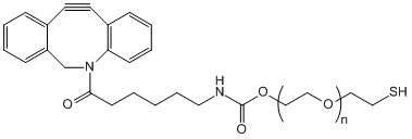DBCO-PEG-Thiol, DBCO-PEG-SH, MW 5,000