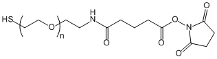 SH-PEG-GAS, Thiol-PEG-Glutaramide Succinimidyl Ester, MW 5,000