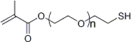 MA-PEG-SH, Methacrylate-PEG-Thiol, MW 20,000