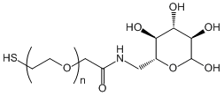 Gala-PEG-SH, Galactose-PEG-SH, MW 2,000