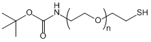 Boc-NH-PEG-SH, Boc-NH-PEG-Thiol, MW 10,000
