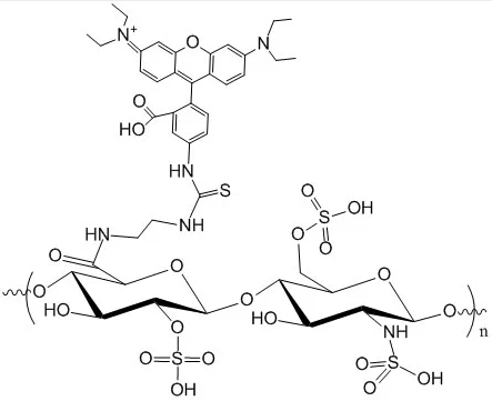 Heparin, Rhodamine Labeled, MW 27,000