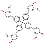 4′,4”’,4””’,4”””’-methanetetrayltetrakis(4-hydroxy-[1,1′-biphenyl]-3-carbaldehyde)