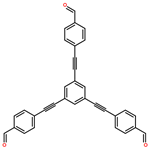 4,4′,4”-[Benzene-1,3,5-triyltris(ethyne-2,1-diyl)]tribenzaldehyde