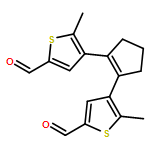 4,4”-(cyclopent-1-ene-1,2-diyl)bis(5-methylthiophene-2-carbaldehyde)