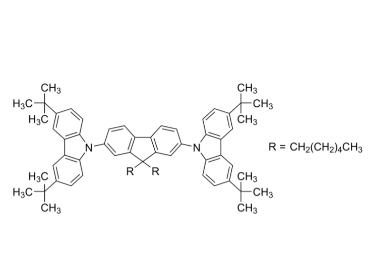 9,9′-(9,9-Dihexyl-9H-fluorene-2,7-diyl)bis(3,6-di-tert-butylcarbazole)