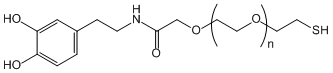 SH-PEG-DA, Thiol-PEG-Dopamine, MW 5,000