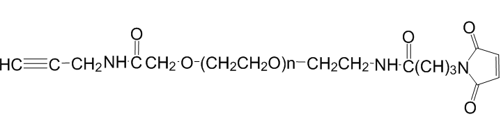 Alkyne-PEG-Maleimide, ALK-PEG-MAL, MW 20,000