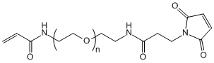 ACA-PEG-NH-MAL, Acrylamide-PEG-NH-Maleimide, MW 5,000