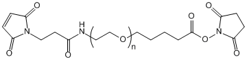 MAL-PEG-SVA, Maleimide-PEG-Succinimidyl Valerate, MW 1,000