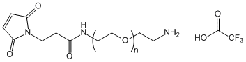 MAL-NH-PEG-NH2.TFA, Maleimide-NH-PEG-Amine.Trifluoroacetic Acid, MW 2,000
