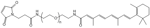 MAL-PEG-Tretinoin, Maleimide-PEG-Retinoic Acid, MW 5,000