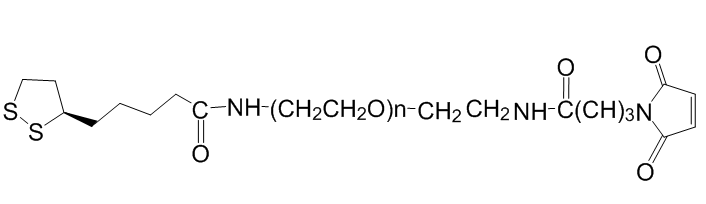 Lipoic Acid-PEG-Maleimide, LA-PEG-MAL, MW 5,000