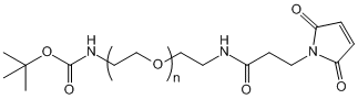 Boc-NH-PEG-MAL, Boc-NH-PEG-Maleimide, MW 20,000