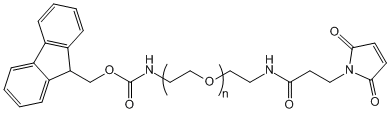 Fmoc-NH-PEG-MAL, Fmoc-NH-PEG-Maleimide, MW 2,000