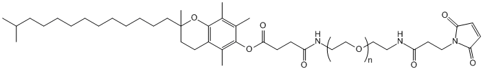 Tocopherol-PEG-MAL, Vitamin E-PEG-MAL, MW 5,000