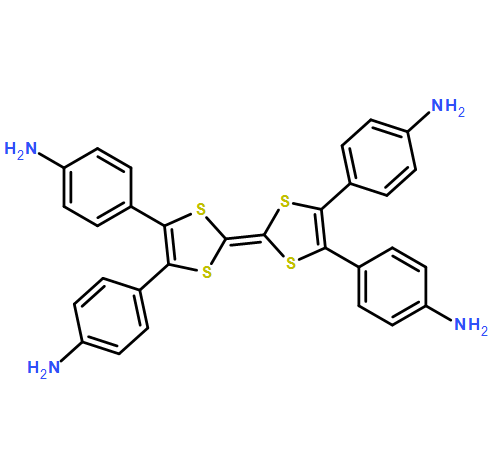 4,4′,4”,4”’-([2,2′-bi(1,3-dithiolylidene)]-4,4′,5,5′-tetrayl)tetraaniline