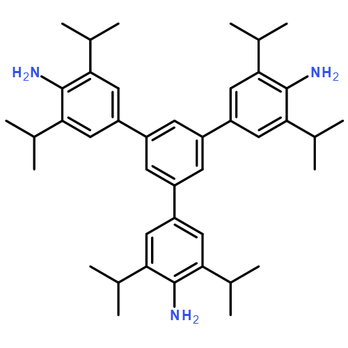 4-[3,5-Bis[4-amino-3,5-di(propan-2-yl)phenyl]phenyl]-2,6-di(propan-2-yl)aniline