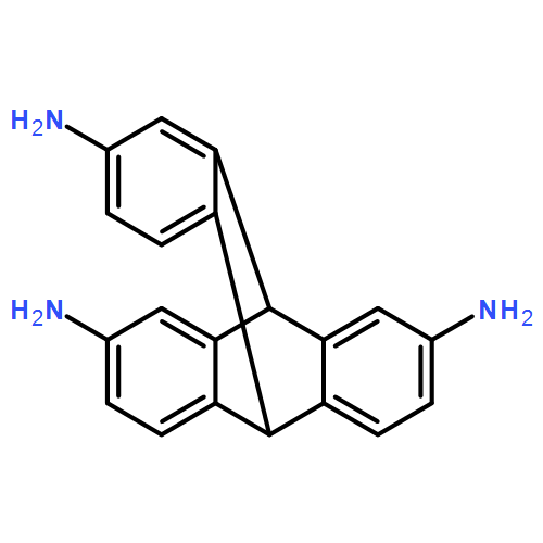9,10[1′,2′]-Benzenoanthracene-2,7,14-triamine, 9,10-dihydro-