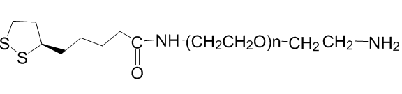 LA-PEG-NH2, Lipoic acid-PEG-Amine, MW 5,000