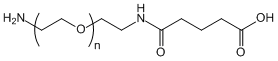NH2-PEG-GAA, Amine-PEG-Glutaramide Acid, MW 5,000