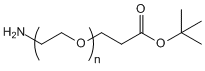 NH2-PEG-CH2CH2COOtBu, Amine-PEG-t-Butyl ester, MW 5,000