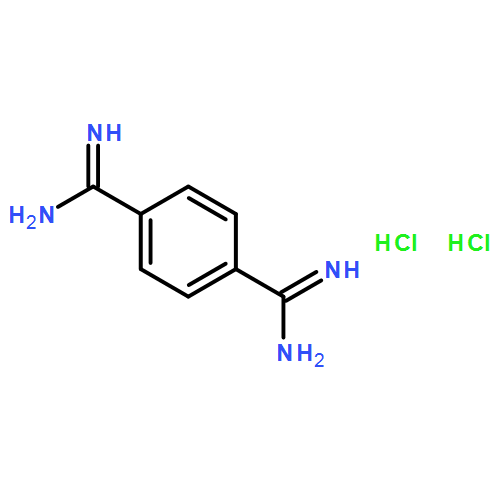 benzene-1,4-dicarboximidamide dihydrochloride