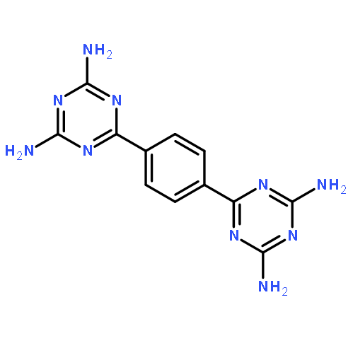 6,6′-(1,4-phenylene)bis-1,3,5-Triazine-2,4-diamine