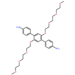 2′,5′-Bis[2-[2-(2-methoxyethoxy)ethoxy]ethoxy][1,1′:4′,1”-terphenyl]-4,4”-diamine