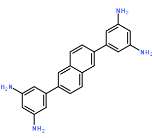 5,5′-(naphthalene-2,6-diyl)bis(benzene-1,3-diamine)