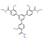 1,3,5-Tris(3′-methoxy-4′-hydrazinecarbonylphenyl)benzene