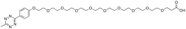 Methyltetrazine-PEG9-acid