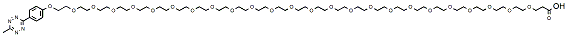 Methyltetrazine-PEG24-acid | CAS 2754372-80-8