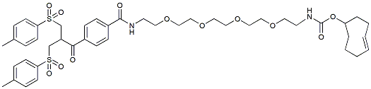 Bis-sulfone-PEG4-TCO