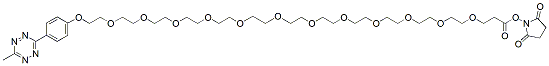 Methyltetrazine-PEG12-NHS ester | CAS 2055646-25-6