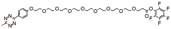 Methyltetrazine-PEG8-PFP ester | CAS 2353409-49-9