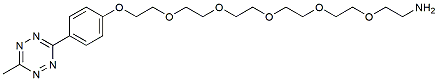 Methyltetrazine-PEG5-amine HCl salt