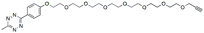 Methyltetrazine-PEG8-alkyne