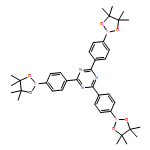 2,4,6-Tris[4-(4,4,5,5-tetramethyl-1,3,2-dioxaborolan-2-yl)phenyl]-1,3,5-triazine