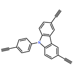 3,​6-​Diethynyl-​9-​(4-​ethynylphenyl)​-​9H-​carbazole | CAS 952308-20-2