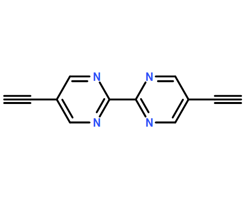 5,​5′-​Diethynyl-​2,​2′-​bipyrimidine | CAS 679844-18-9