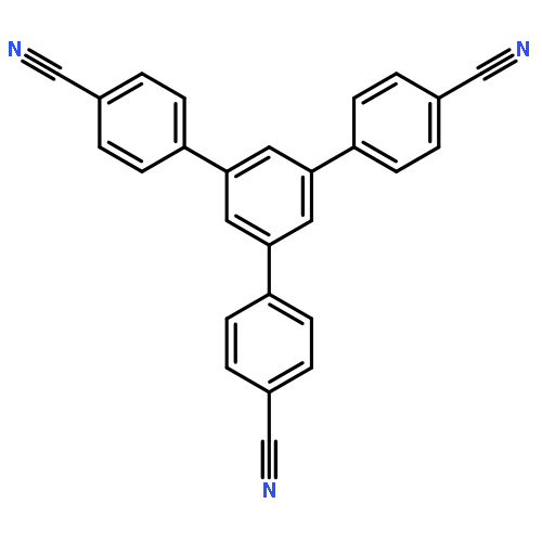 [1,1′:3′,1”-Terphenyl]-4,4”-dicarbonitrile, 5′-(4-cyanophenyl)- | CAS 382137-78-2