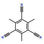 2,4,6-trimethylbenzene-1,3,5-tricarbonitrile | CAS 1206-85-5