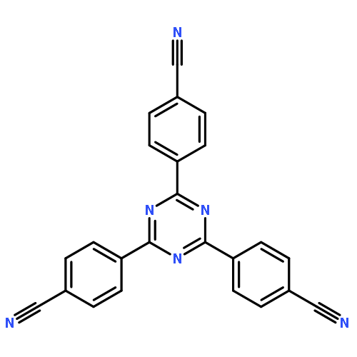 2,4,6-tris(4-cyanophenyl)-1,3,5-triazine | CAS 6876-34-2