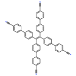 tetrakis[4-(4′-cyanophenyl)phenyl]ethene | CAS 608129-43-7