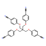 Tetrakis[(4-​cyanophenoxy)​methyl]​methane | CAS 38272-92-3