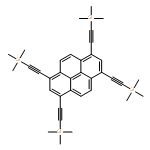 1,3,6,8-tetrakis(trimethylsilanylethynyl)pyrene | CAS 870258-96-1
