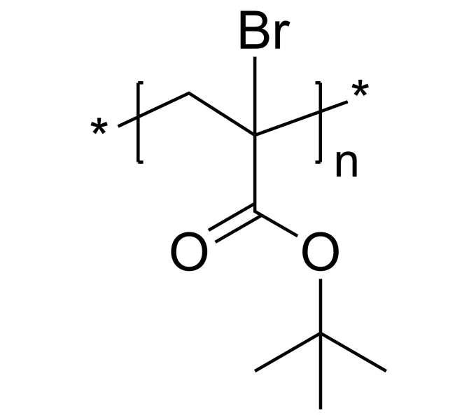 Poly(tert-butyl α-bromoacrylate), Mn 7,000