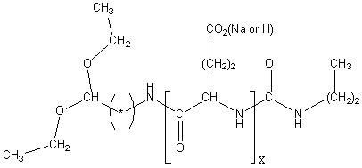 Poly(L-Glutamic Acid Sodium Salt) Aldehyde (pGlu Sodium Salt50-ALD), MW 7,800